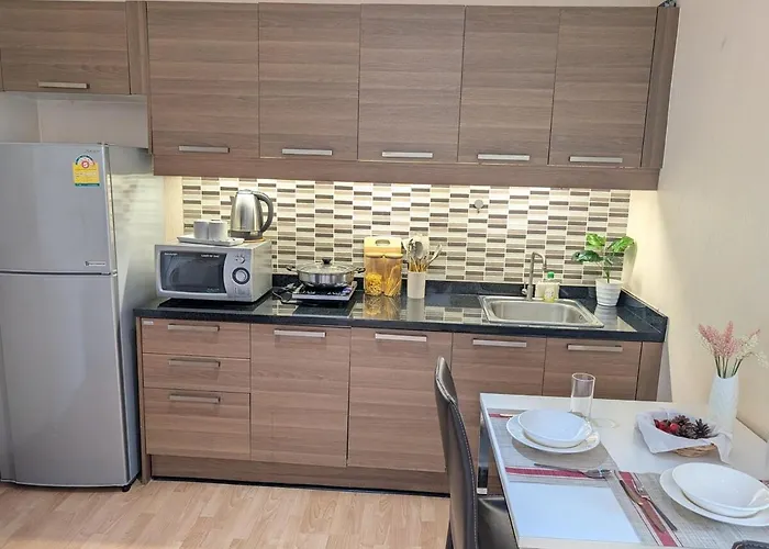 Apartment Executive 1br And Sofa Bed 150m To Nana Bts *